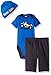 Gerber Baby Three-Piece Bodysuit, Cap, and Pant Set, Motorcycle, 6-9 Months
