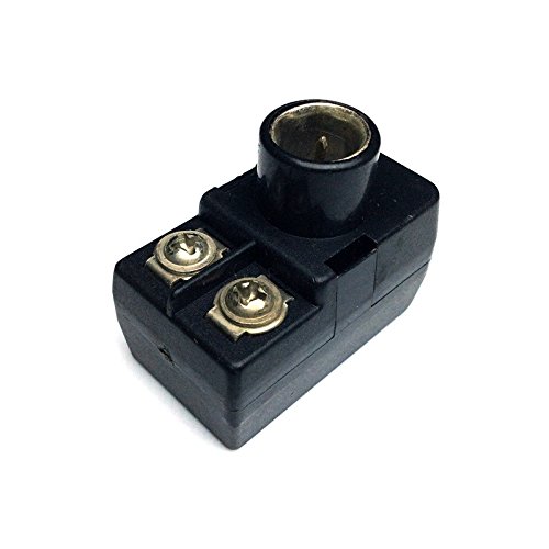 CESS F-Type Balun 300-75 ohm TV Connector Antenna Matching Transformer - F 300/75 ohm Plug (4 Pack) - Thumbnail 2