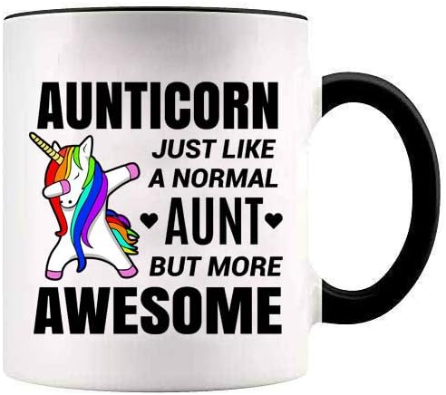 unicorn aunt mug