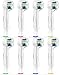 Toptheway Replacement Brush Heads for Braun Oral B Floss Action Electric Toothbrush Pro 1000 Pro 3000 Vitality Pro 500 OralB, 8 Pack