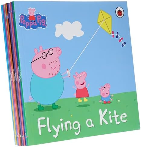 Peppa Pig Orange Bag 10 Books Collection Set including CD (The Toy