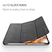 Infiland iPad Pro 12.9 2018 Case, Tri-Fold Case Cover Compatible with iPad Pro 12.9 Inch 3rd Gen 2018 Release (Support 2nd Gen Apple Pencil Wireless Charging, Auto Wake/Sleep), Gray