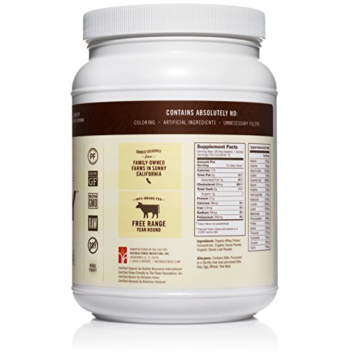 Natural Force® Organic Whey Protein Powder *RANKED 1 BEST TASTING