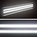 Barrina 8 Packs T8 LED Bulbs 4 Foot G13 24W 6000K Cool Daylight, T8 T10 T12 4FT Fluorescent Light Bulbs, Dual-End Powered, Replacement for Fluorescent Tubes, Remove Ballast, Clear Cover, ETL Listed