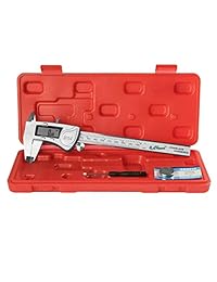 Eagems calibre digital, robusto acero inoxidable IP54 resistente al agua electronic herramienta de medir; get fractional mediciones en sae metric, 6 pulgadas 150 mm de precisión con estos grandes lcd vernier calipers