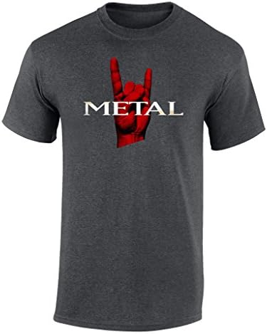 Heavy Metal Rock Spirit T-shirt Dark heather Extra Large