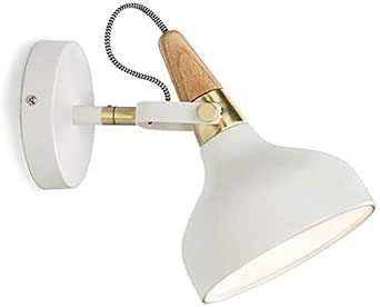 SSYMFGZT Lámpara de pared Nordic dormitorio cálida lámpara de noche