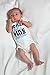 Little Adam & Eve Baby - Baby Boys - I'd Flex but I Like This Onesie - Funny