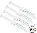 4 Syringes of 10ml Teeth Bleaching Whitening 22% Gel Syringes -Free Shade Guide