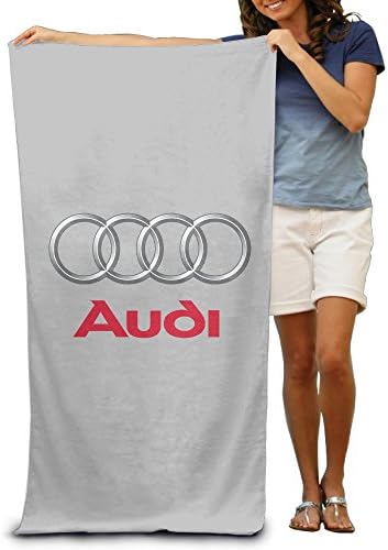 MKCOOK Audi Logo Beach Towel For Adults / 31.5'' X 51.2''
