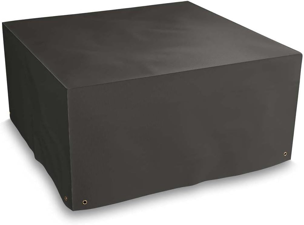Bosmere Protector 6000 | Medium Cube Garden Table + Chairs Cover | L 117cm W 117cm H 65cm | 100% Waterproof, UV Protected, Heavy Duty 600D | 6 Year Guarantee | M645