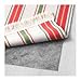 IKEA Flatwoven Cotton Area Rug Color Stripes, Machine Washable Kitchen Door Mat Runner (2, Gray Stripe)