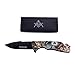 Treasure Gurus Masonic All Seeing Eye 3D Artwork Folding Pocket Knife Mason Gift