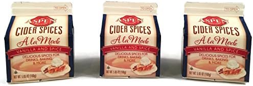 Aspen Mulling Cider Spice - Vanilla and Spice A La Mode - 5.65 oz Carton - Pack of 3