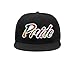 Gay Pride Black Rainbow Snapback Cap