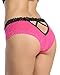 Sofishie Sexy V-Back Open Crotch Panties - Pink - Medium