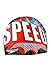 Speedo Elastomeric Silicone 'Boom Pow' Swim Cap