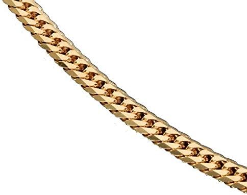 Amazon 喜平ネックレス 18金 K18 六面ダブル 50g 60cm 中留 中折れ 5mm 6面 六面 ダブル キヘイ 50g60cm 中留 中折れ 造幣局検定マーク刻印入 チェーン 通販