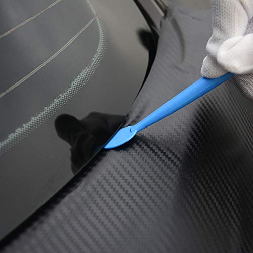 Gomake Upgrade Magnet Vinyl Car Wrapping Micro Squeegee Curves Slot Tint Tool Set - 2 Terminals Shapes - for Installing Vehicle Wraps and Auto Stickers - Thumbnail 6