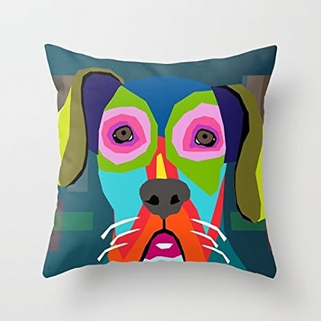 Amazon Elegancebeauty枕カバーカップル用の犬 の 車 パブ ダイニングルーム ダイニングルーム 妻20 X 20インチ 50 By 50 Cm 各側 枕 抱き枕 オンライン通販
