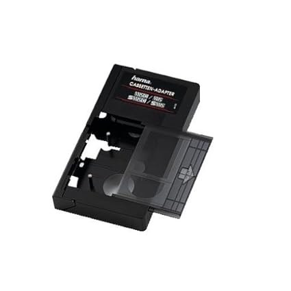 Hama manueller VHS-C/ VHS und S-VHS-C/VHS-C Kassettenadapter (nicht für Hi8)