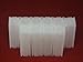 (10) Coinsafe Brand Square White Plastic (Dime) Size Coin Storage Tube Holders