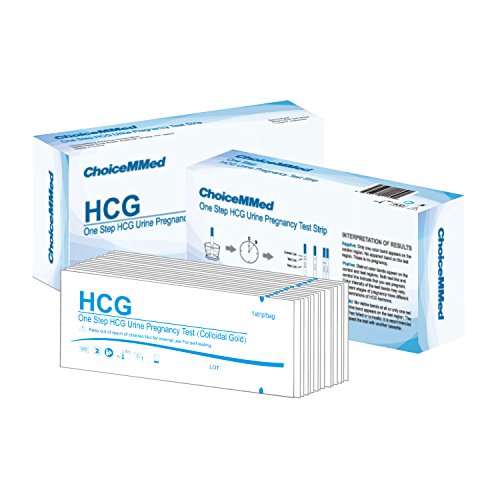 ChoiceMMed One Step Urine Pregnancy Test, HCG Test Strips, 20 Count - Thumbnail 4