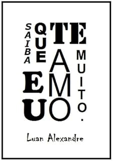 Livro Saiba Que Eu Te Amo Muito