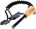 Essentiel B Stärke Ferro Rod Fire Starter with Solid Maple Handle, 6 in 1 Firesteel Multi-Tool Striker, and Mil-Spec 550 Paracord Lanyard | Ferro Rod | Flint and Steel | Firesteel