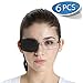 FCAROLYN 6pcs Eye Patch for Glasses (Normal Size, Black)