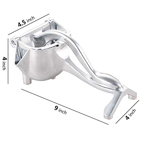 Manual Juicer Stainless Steel Alloy Lemon Squeezer Portable Manual Juicer Lemon Orange Juicer