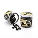 Joy Natural Fermented Black Garlic Peeled Cloves, Packed in transparent plastic tub with a lid, Fermented and Packed in Korea, 150 g