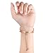 fastgo Bracelet Compatible for Apple Watch Band 38mm 42mm 44mm Women, Jewelry Bling Bands Cuff Stainless Steel Womens for Iwatch SE & Series 7 6 5 4 3 2 1
