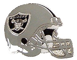 NFL Oakland Raiders Helmet Pin