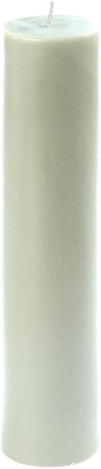 Zest Candle CPZ-2901_12 12-Piece Pillar Candle, 2" x 9", White