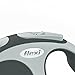 Flexi Vario Retractable Dog Leash (Tape), 16 ft, Medium, Anthracite