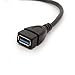 BSHTU USB 3.0 Extension Cable Angle 90 Degree Adapter Type A Male to Female High Speed Connection, Super Fast 5Gbps Data Transfer Sync Charger Lead (Right)