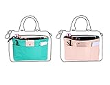 Holly LifePro Premium Two-Side Use Handbag Organizer With YKK Zipper - Perfect Purse Organizer to Keep Everything Neat & in Style