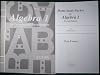 Saxon Algebra 1 Home Study Packet and Test Forms; Second Edition
