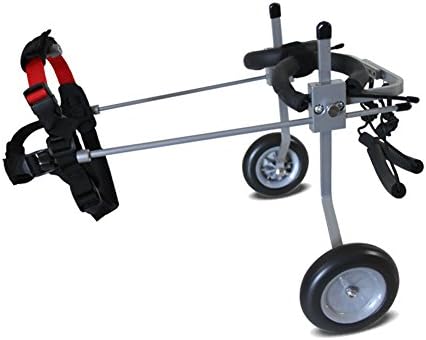 Dog Wheelchair, Adjustable Sizes and Soft Harnesses Multiple Sizes for Pet Rehabilitation