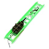 SAMS FISHING Carp Coarse Fishing Hair Rig hook Set Kit Group In-Line Method Feeder & Rigs (40)
