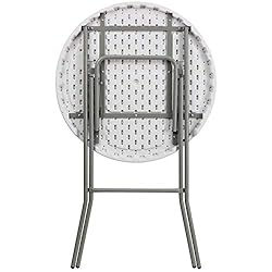 Flash Furniture Elon 32' Round Folding Bar Height