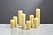 Flameless LED Candles by LampLust | Battery Operated, Ivory Wax Drip, Heights of 4
