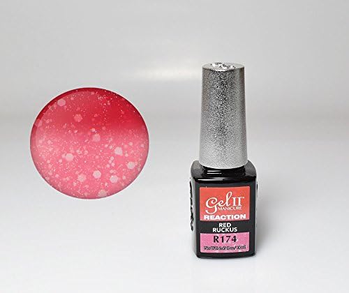 GEL II Reaction Color Changing Nail Mood Polish 0.47 oz - Red Ruckus R174