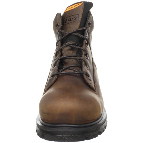 Timberland PRO Men's Magnus 6" Safety Toe Work Boot,Brown,8.5 W US - Thumbnail 4