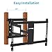 Everstone TV Wall Mount Bracket for Most 37-75 Inch Articulating Full Motion Mounts,LED,LCD and Plasma Flat Screen TVs,Curved TVs,With VESA 600 x 400 and 110LBS,HDMI Cable and Level,Fits 16