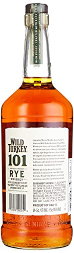 Wild Turkey Kentucky Rye Whiskey - Kraftvoller Whiskey aus den USA - ideal für Cocktails und Mixgetränke - 50,5% Vol… – Bild 2