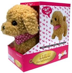 ArF Lulu The Labradoodle Puppy Walking Barking Labrador Dog