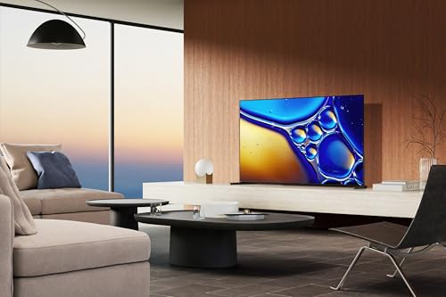 Sony BRAVIA 8 II 65 Inch TV, QD OLED, 4K Smart Google TV, XR Processor with AI Technology, Ultra Slim Design, 120hz Television, Dolby Vision/Atmos, Exclusive Features for PS5, K-65XR80M2, 2025 Model
