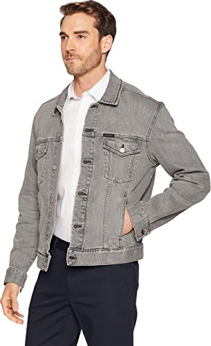 calvin klein men's denim trucker jacket